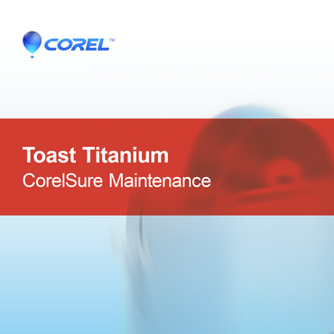 Toast Titanium CorelSure Vedlikehold