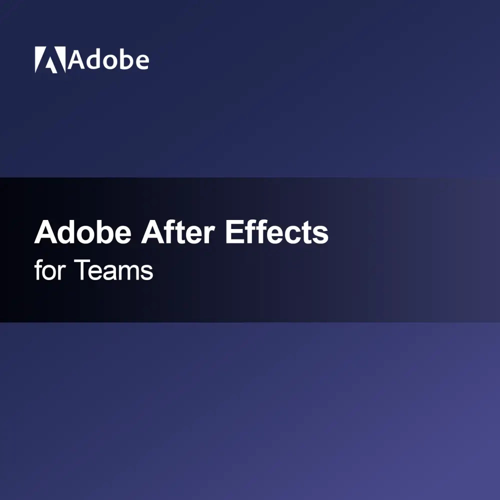 Adobe After Effects for team