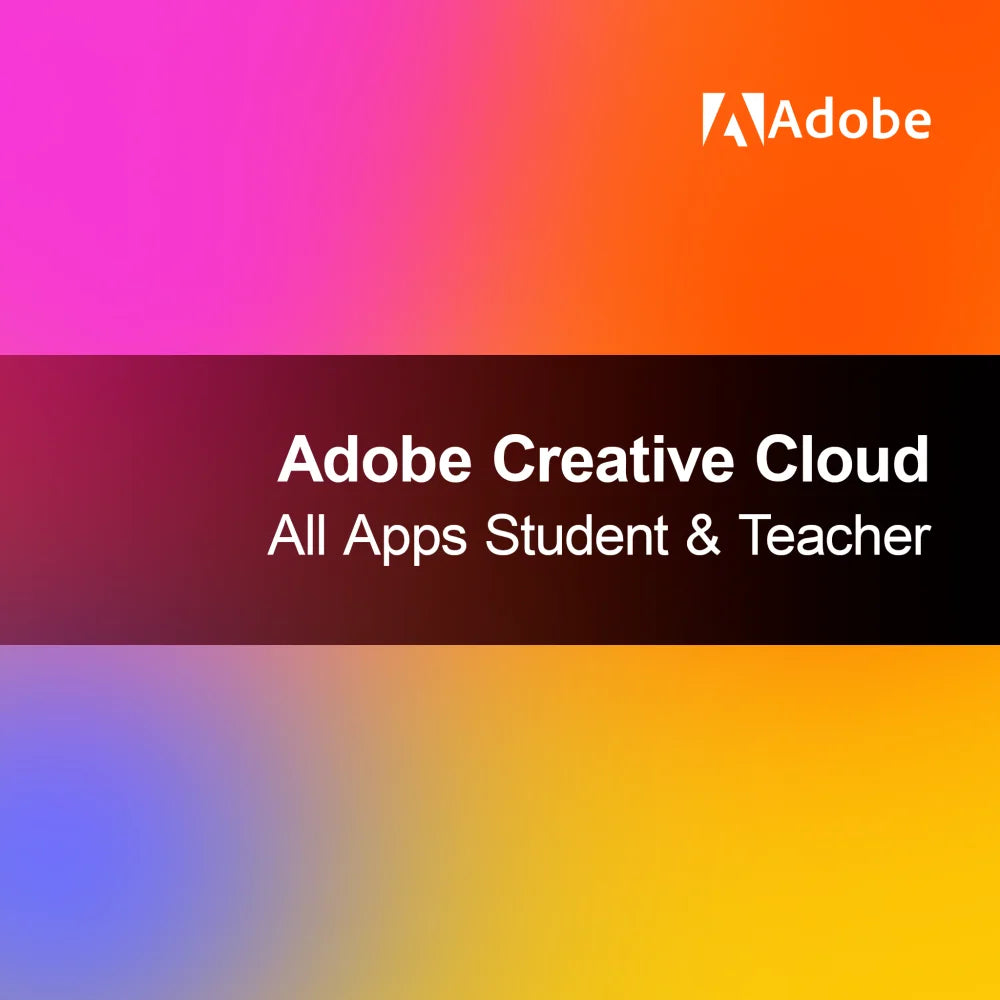 Adobe Creative Cloud Alle apper Student & lærer