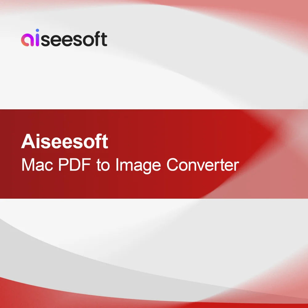 Aiseesoft Mac PDF til bildekonverterer