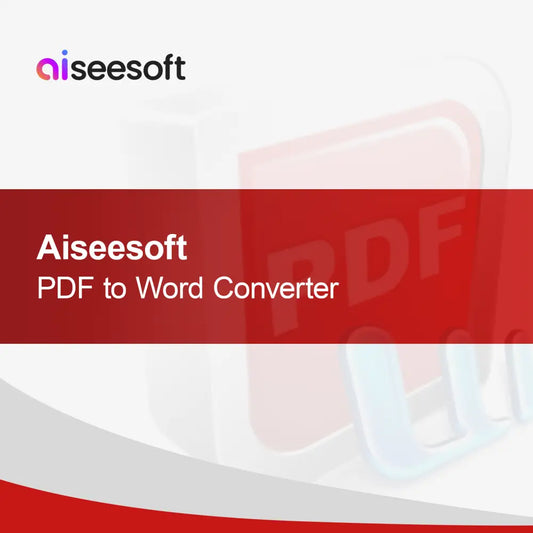 Aiseesoft PDF til Word-konverterer