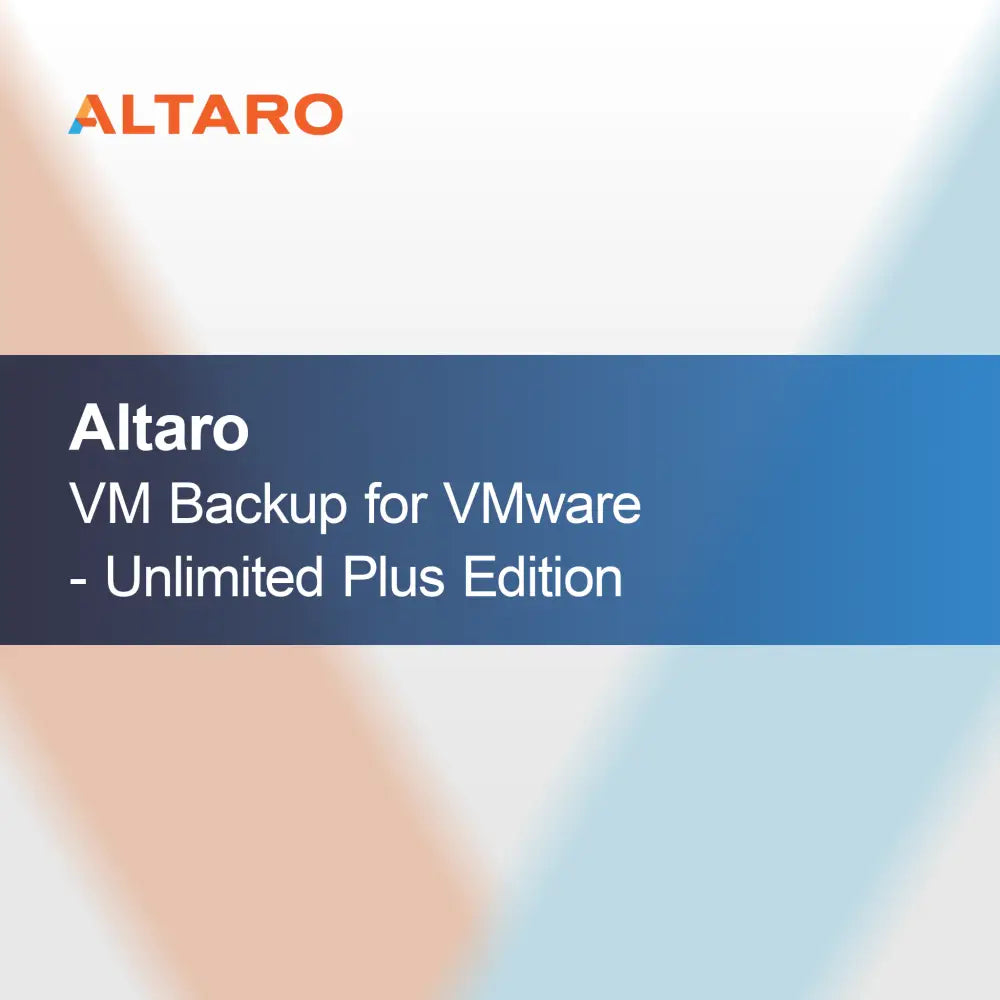 Altaro VM Backup for VMware - Unlimited Plus-utgave