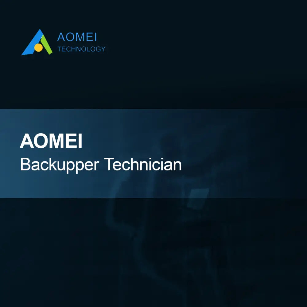 AOMEI Backupper Teknisk
