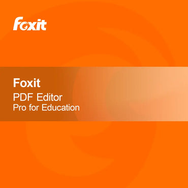 EDU Foxit PDF Editor Pro for utdanning