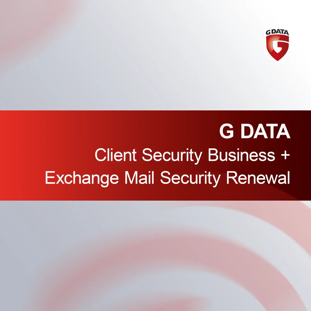 G DATA Client Security Business + Exchange Mail Security Fornyelse