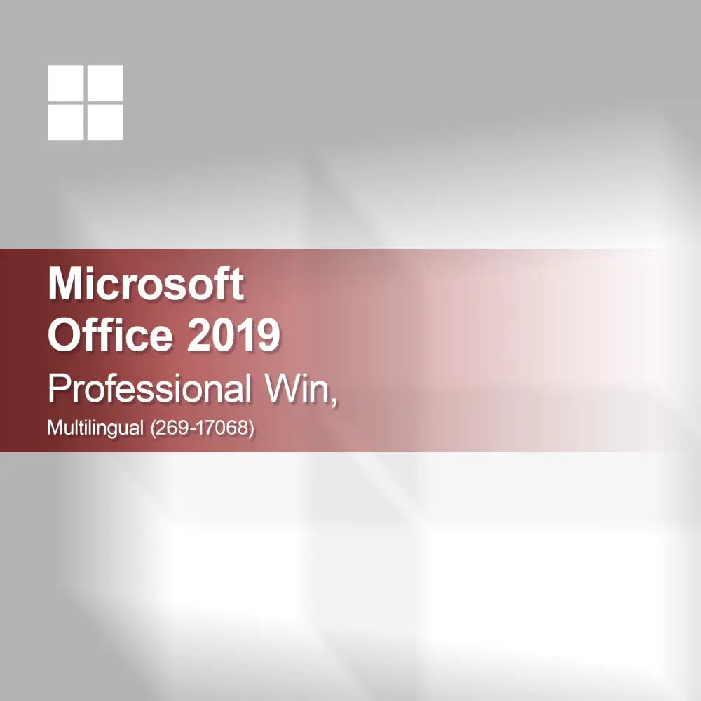 Microsoft Office 2019 Professional Win, flerspråklig (269-17068)