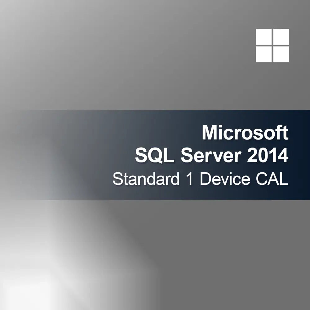 Microsoft SQL Server 2014 Standard 1 enhets-CAL