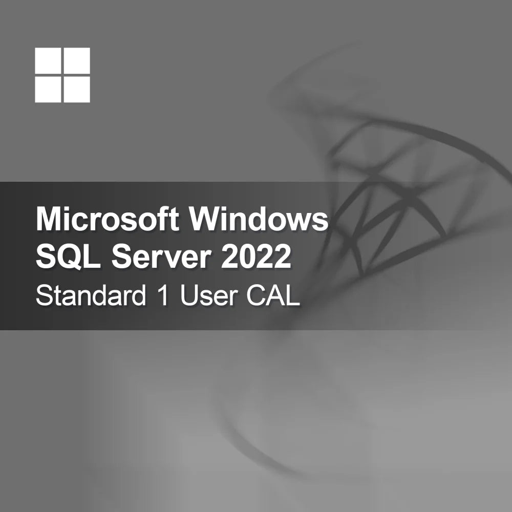 Microsoft SQL Server 2022 Standard 1 bruker CAL