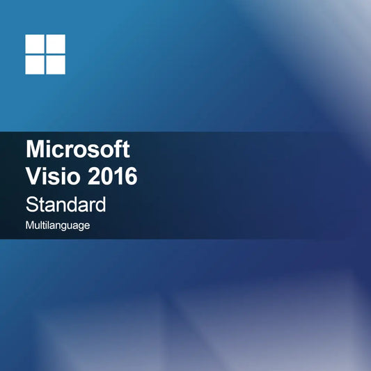 Microsoft Visio 2016 Standard flerspråklig