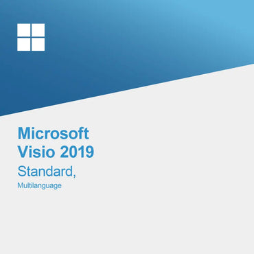 Microsoft Visio 2019 Standard, flerspråklig
