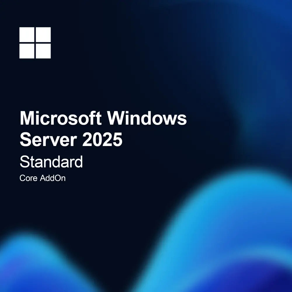 Microsoft Windows Server 2025 Standard Core Tillegg