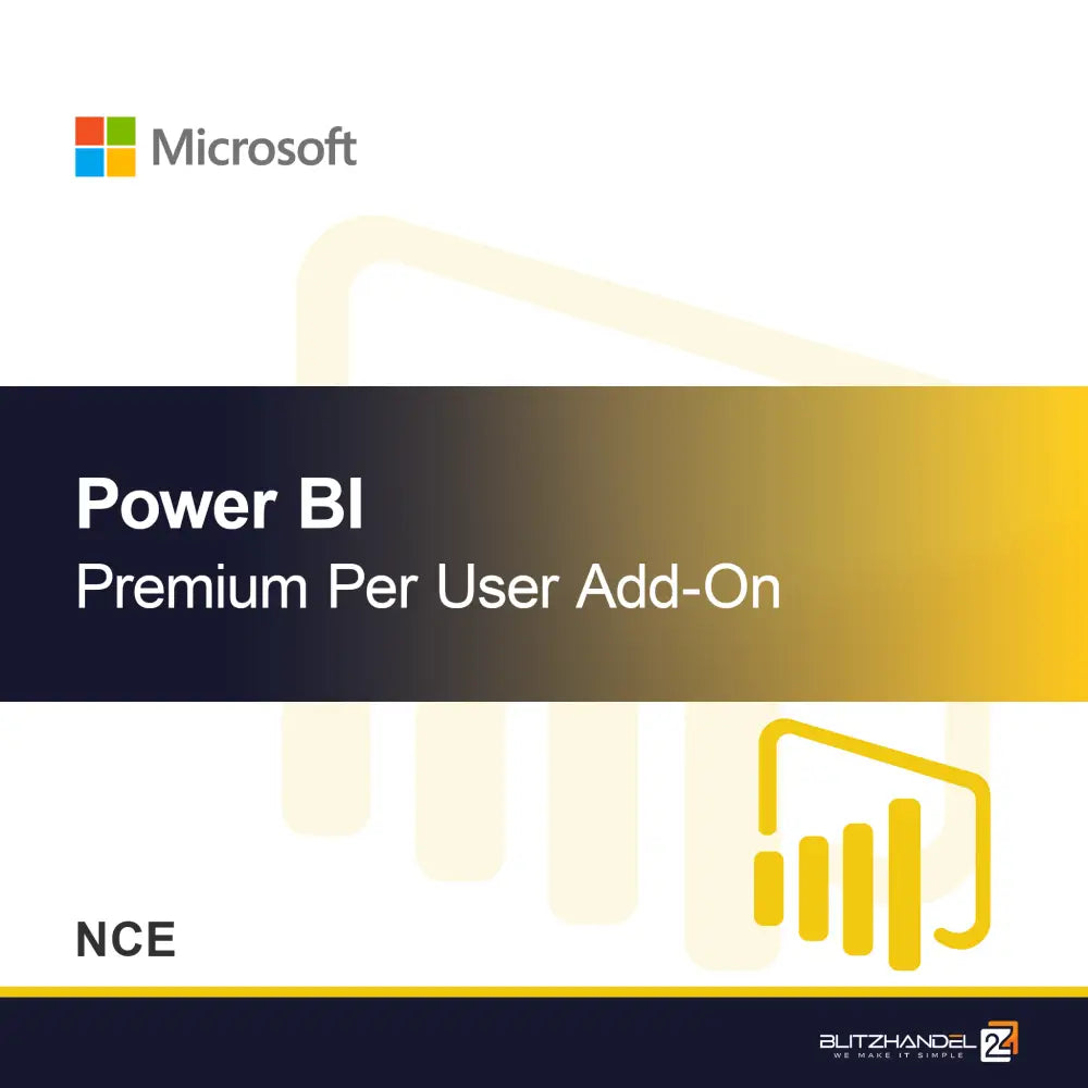 Power BI Premium Per Bruker Tillegg (NCE)