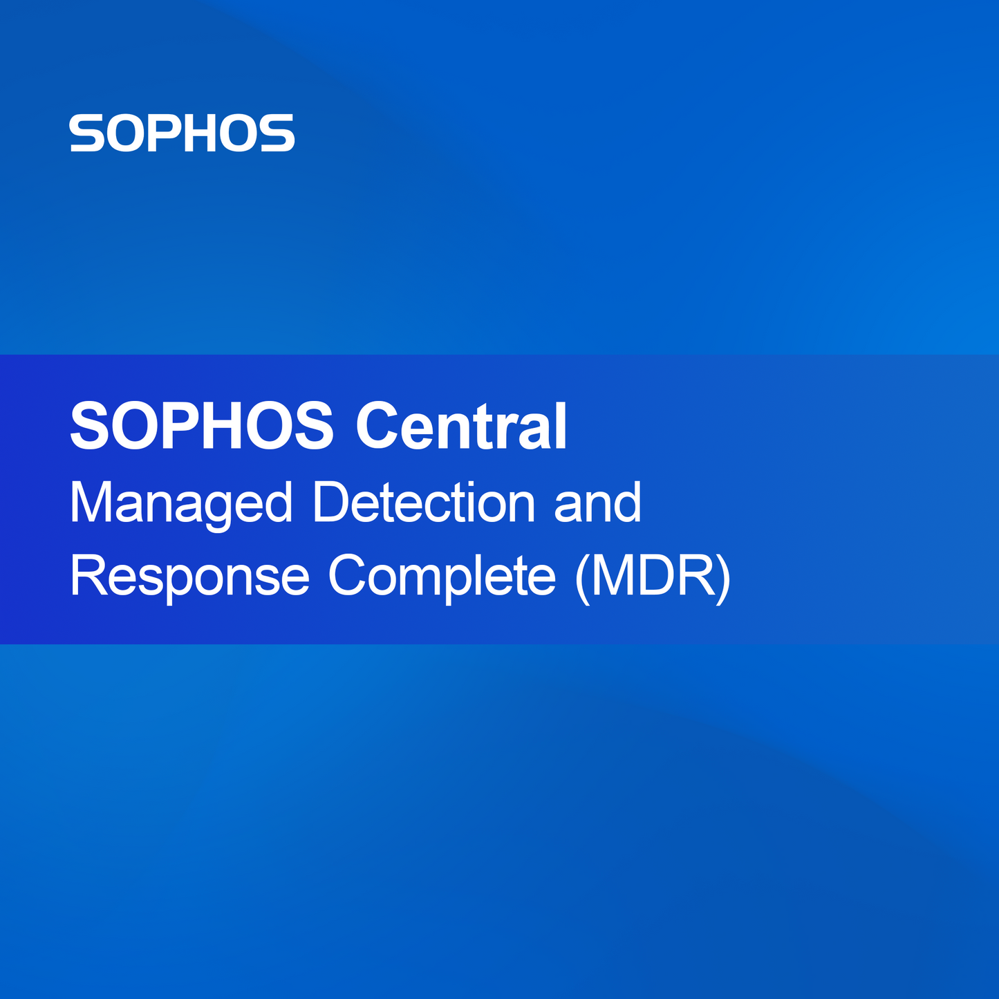 SOPHOS Central Administrert Deteksjon og Respons Komplett (MDR)