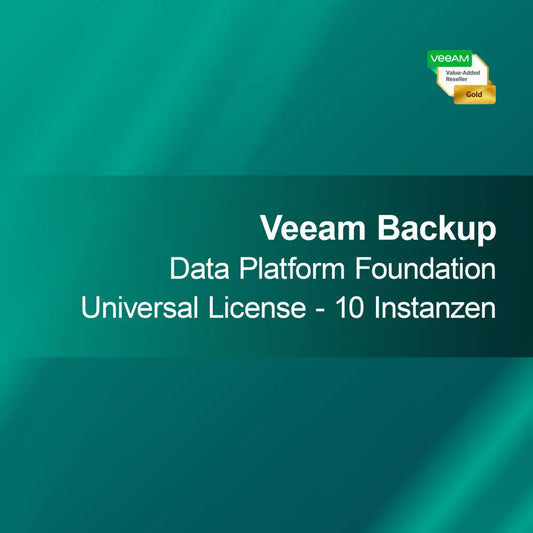Veeam Data Platform Foundation Universal-lisens - 10 instanser