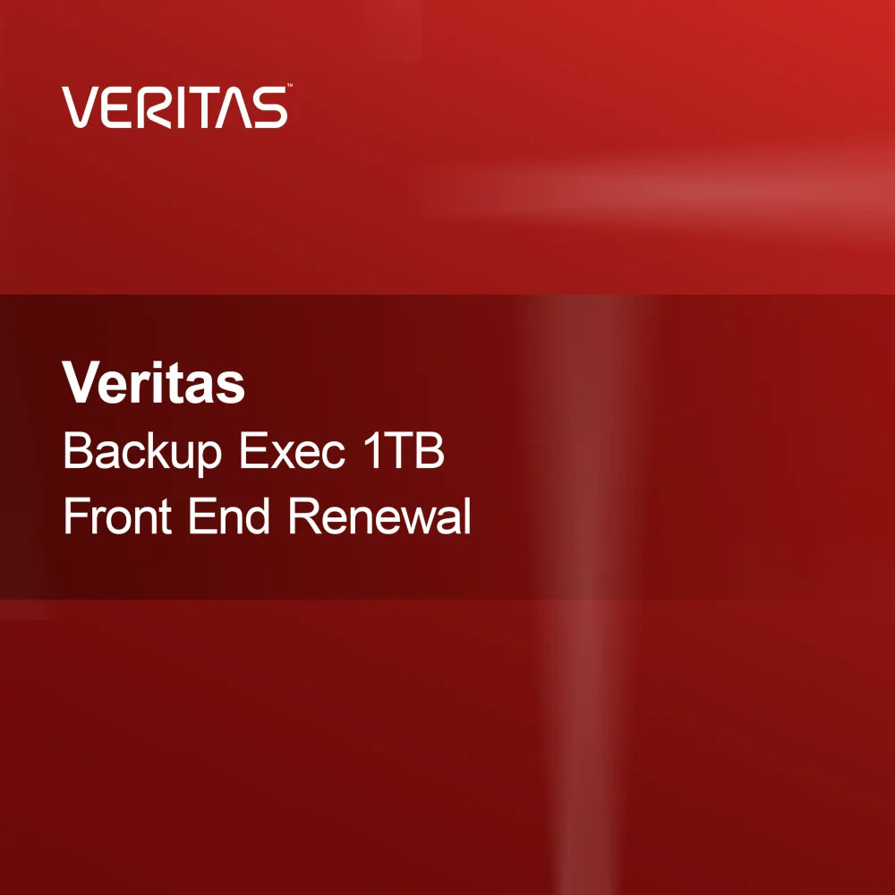 Veritas Backup Exec 1TB Front End-fornyelse