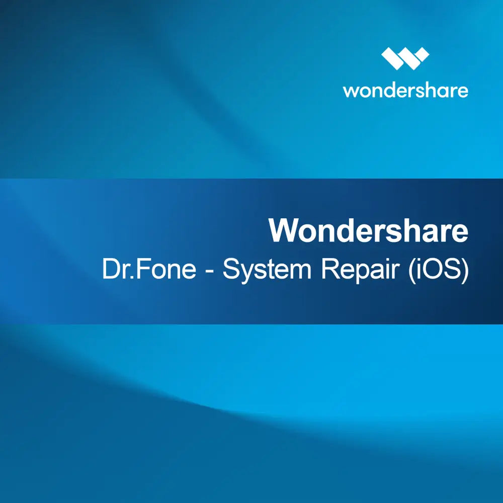 Wondershare Dr.Fone - Systemreparasjon (iOS)