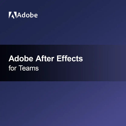Adobe After Effects for team
