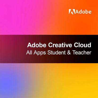 Adobe Creative Cloud Alle apper Student & lærer