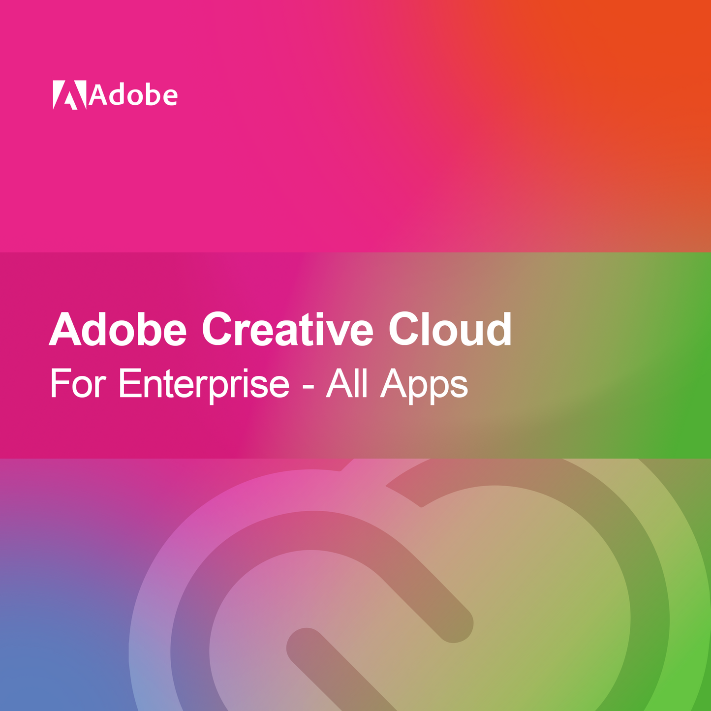 Adobe Creative Cloud for Enterprise Alle Apper