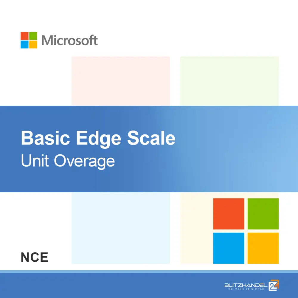 Grunnleggende Edge Scale-enhet overforbruk (NCE)