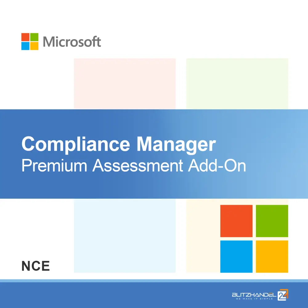Compliance Manager Premium vurdering tillegg (NCE)