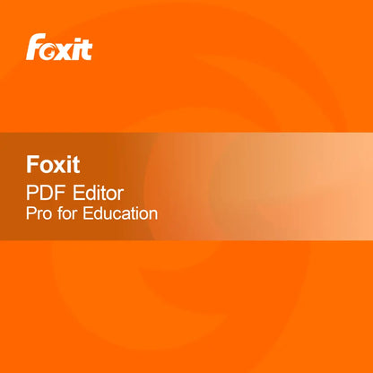 EDU Foxit PDF Editor Pro for Education Vedlikehold