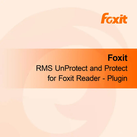 Foxit RMS UnProtect og Protect for Foxit Reader - Plugin