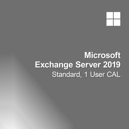 Microsoft Exchange Server 2019 Standard, 1 bruker CAL
