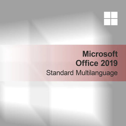 Microsoft Office 2019 Standard flerspråklig