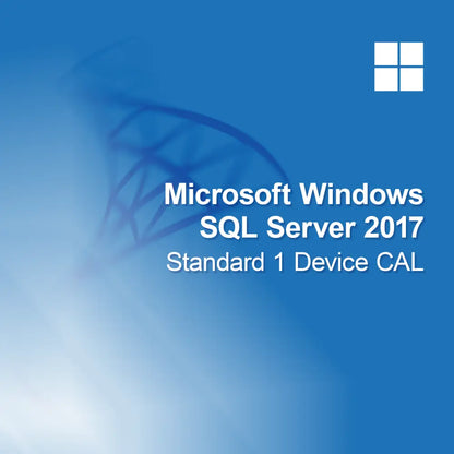 Microsoft SQL Server 2017 Standard, 1 enhets CAL