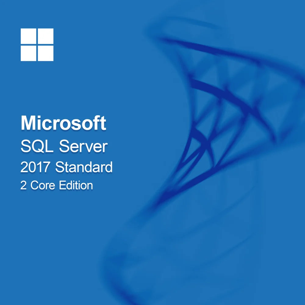 Microsoft SQL Server 2017 Standard, 2 Core-utgave