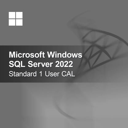 Microsoft SQL Server 2022 Standard 1 bruker CAL