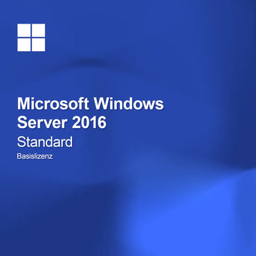 Microsoft Windows Server 2016 Standard Basislisens