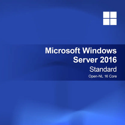 Microsoft Windows Server 2016 Standard Open-NL 16 kjerner