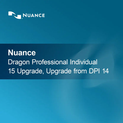 Nuance Dragon Professional Individual 15 Oppgradering, Oppgradering fra DPI 14