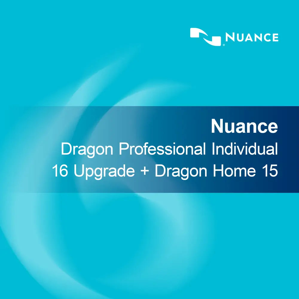 Nuance Dragon Professional Individual 16 Oppgradering + Dragon Home 15