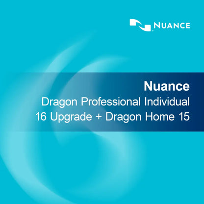 Nuance Dragon Professional Individual 16 Oppgradering + Dragon Home 15