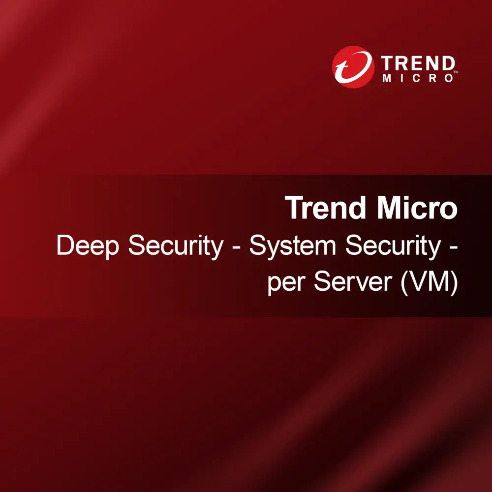 Trend Micro Deep Security - System Sikkerhet - per Server (VM)