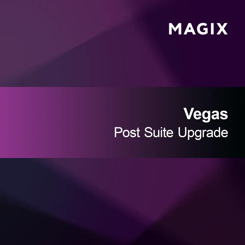 Vegas Post Suite-oppgradering