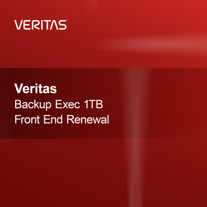 Veritas Backup Exec 1TB Front End-fornyelse